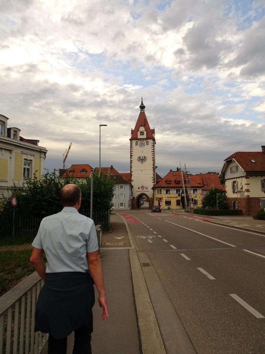 Auf dem Weg zum Abendessen