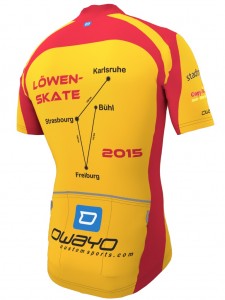 Löwen-Skate Trikot 2015 hinten links