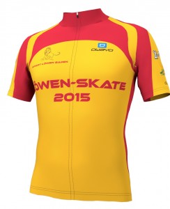 Löwen-Skate Trikot 2015 vorne links